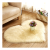 Northern Europe simplelins imitation Australian wool suede double bottom love carpet mattress sofa cushion cushion foot pad light yellow heart 40 * 50