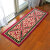 European style family porch foot pad, door entry, doormat, doormat, doormat, kitchen, strip toilet, water absorption, non slip mat, deciduous tree, red 60x90cm