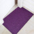 Haomai entrance mat non slip dust removal doormat cut out PVC foot pad toilet passage corridor elevator mat can be customized black purple 60 * 90cm