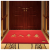 Large room door, dust door, large hall, rectangle door, doormat, door, dark red smile face 60 * 90cm