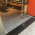 Aluminum alloy carpet customized size metal dust removal blanket embedded in the door of the hotel