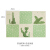 Peninsula good cartoon children's crawling and splicing floor mat 6 pieces of assembling and splicing floor mat non slipfoot pad crawling mat household cactus 45 * 45cm (6 pieces)