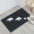 Lochu luxchic brushed embroidery rubbing pad holiday gift kitchen foot pad doormat doormat doormat doormat doormat doormat doormat non slipfoot pad printed gray iron tower 50cm x80cm