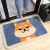 Dexi bathroom floor mat toilet absorbent mat children cartoon foot pad bedroom dog 45 * 65cm_ (width * length)