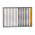 Fuju coral velvet printed floor mat non slipdoormat bathroom kitchen foot pad modern stripe 40 * 60cm