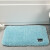 Extra thick chenille floor mats porch kitchen bathroom non slip mat blue 45 * 70cm