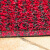 Doormat of xuanhuang family entrance floor mats entrance doormat Black Red 120 * 180cm