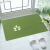 Collection 1: Kitchen strip mat, non slip absorbent, machine washable, glue free, self-adhesive mat, entrance hall, foot pad, luminous flower mat, green clover 40com * 118cm