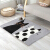 Simple Japanese and Korean household water absorption cartoon door, non slip ground wave pad point cat 50cm * 80cm