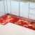 Huade kitchen mat foot pad absorbent non slipdoormat can be customized to be luxurious - red 50 * 200cm