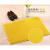 Golden yellow plastic wire ring, doormat, waterproof non slip, safe foot rubbing, dust removal mat, outdoor floor, yellow 60 * 90cm