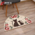 AMITA cartoon cat mat, doormat, doormat, water absorption, non slip, doormat, cat square 50cm * 80cm