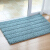 Fasola chenille bathroom water absorbent Floor Mat Carpet bathroom bathroom entrance hall foot pedal non slip mat foot paddoormat blue 60 * 90cm