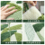 Fuji floor mat duormatfoot pad green leaves thick flocking floor mat household non slipbedroom toilet water absorption foot pad leaf language-b 50 * 80cm