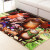 3D living room tea table children bedroom bedside floor mat doormat entrance hall non slip bathroom rectangle foot pad dolphin 60 * 90cm