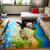 Thick children foam floor mat, living room floor, cool floor mat, Bedroom baby baby playing fruit fruit letter + animal world 2 m *1.8 m *2CM