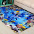 Qianwei modern 3D floor mat living room entrance hall doormat household floor mat bedroom kitchen bathroom toilet non slipfoot pad blooming 80x120cm