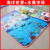 Large size children's room cartoon foam floor mat Bedroom puzzle Carpet Carpet floor paving plastic sponge cushion fruit letter + Animal Kingdom 3 meters long * 1.8 meters wide and thick