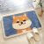 Xialang cartoon floor mat entering door doormat doormat doormat floor mat household foot pad bathroom toilet water absorbing non slip mat Akita dog 50x80cm