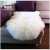 Element space Australian wool cushion sofa cushion whole sheepskin living room carpet carpet wool sofa cushion bay window pad white white 100 * 70