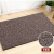 Floor dog can be cut and custom-made silk ring floor mat into the house doormat suction and scraping mud rub mud into the door non slip mat door household porch plastic foot pad PVC floor mat vestibule bathroom floor mat pure gray 60 * 200 borderless type