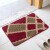 Fuju tufted floor mat absorbent non slip bathroom mat kitchen doormat foot pad Red 60 * 90cm