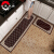 Garland kitchen mat long strip non slip mat water and oil proof foot pad household machine washable doormat bathroom kitchen mat 222 coffee saving 2 yuan: 50 * 80 + 50 * 180, two in total