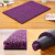 Custom doormat car mat thick silk ring floor mat customized entrance foot pad cut loop silk floor mats door Pad Black Purple double color 1.2cm thick 150 * 100cm