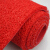 [ex factory price - 20% discount for 2 pieces] thick silk ring custom floor mat non slip spray silk into the door foot pad plastic red mat dust proof door elevator hotel welcome mat red thick 15mm-1.2m width * 1m unit price