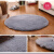 Belleny carpet living room fitness yoga mat hanging basket computer chair cushion carpenter bedroom bedside blanket lovely bedside sofa cushion silver grey 80cm round short hair stock