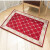 Doormat doormat doorstep doormat simple modern household water absorbent non slipfoot pad custom-made rich flowers blooming [wine red] 160 * 230 [send to doormat]