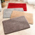 Floor mat doormat door entry door entrance door foot pad bathroom water absorption non slip pad household hall bedroom custom Velvet - brown 50 * 80cm