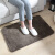 Huiduo floor mat fine fiber floor mat doormat foot pad bathroom non slip pad machine washable toilet U-pad simple coffee 50 * 50 + 50 * 80cm [2-piece set]