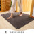 Double happiness doormat living room floor mat bedside blanket solid color thick bathroom absorbent foot pad toilet non slip Plush coffee table blank Grey Cake velvet 140cm * 200cm [living room style]