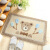 Xialang cartoon floor mat entering door doormat doormat doormat floor mat household foot pad bathroom toilet water absorption non slip mat happy bear 45x65 + 50x80cm each