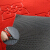 [manufacturer's special offer / buy 10 get 1 free] thick red carpet PVC rubber bottomed living room corridor corridor bathroom porch entrance door entry blanket water absorption non slip stair red carpet big red common 1.2 m width * 1 m unit price