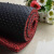 Jiafumei PVC automobile double color silk ring pad thick household entrance and exit door entry and exit dust absorption and waterproof kitchen outdoor plastic pet household commercial carpet non slip nail bottom black red 120cm * 200cm