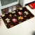 Youyi doormat coral velvett floor mat bathroom toilet absorbent non slip mat doormat doormat maple leaf 80 * 120cm