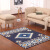 Luoshi Meijia Nordic style living room carpet European style sofa tea table