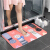 Bath mat bathroom non slip mat doormat household carpet bathroom mat kitchen mat foot pad Pink 50 * 80cm