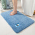 Green pine absorbent thick mat bathroom non slip mat bathroom foot pad household mat doormat toilet entrance mat panda blue 60 * 90cm