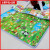 Large size children's room cartoon foam floor mat Bedroom puzzle Carpet Carpet floor paving plastic sponge cushion fruit letter + Animal Kingdom 3 meters long * 1.8 meters wide and thick