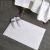 Floor mats cotton soft non slip floor towel white 50 * 80cm 50 * 80cm cotton floor towel