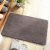 Floor mat doormat door entry door entrance door foot pad bathroom water absorption non slip pad household hall bedroom custom Velvet - brown 50 * 80cm