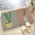 Shijitai kitchen mat waterproof and oil proof foot pad household mat ins wind non slip mat sweet garden 60 * 87cm