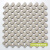 Peninsula liangpin bathroom non slip mat can be spliced and cut shower foot pad bathroom TPR plastic floor mat gray 21 * 21 (10 pieces)