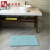 Come and go thick chenille mat doormat custom toilet bathroom mat foot pad sub kitchen water absorbent long strip non slip mat bedroom door bedside mat machine wash water blue light blue 60 * 90