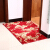 Doormat kitchen foot pad entrance floor mats non slip mat living room tea table mat bedside carpet can be customized for glory and wealth - red 100cm * 100cm