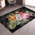 Qianwei modern 3D floor mat living room entrance hall doormat household floor mat bedroom kitchen bathroom toilet non slipfoot pad blooming 80x120cm