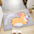 Dajiang floor mat doormat doorroom absorbent mat bathroom non slip mat toilet door foot pad bathroom short leg - running 50x80cm